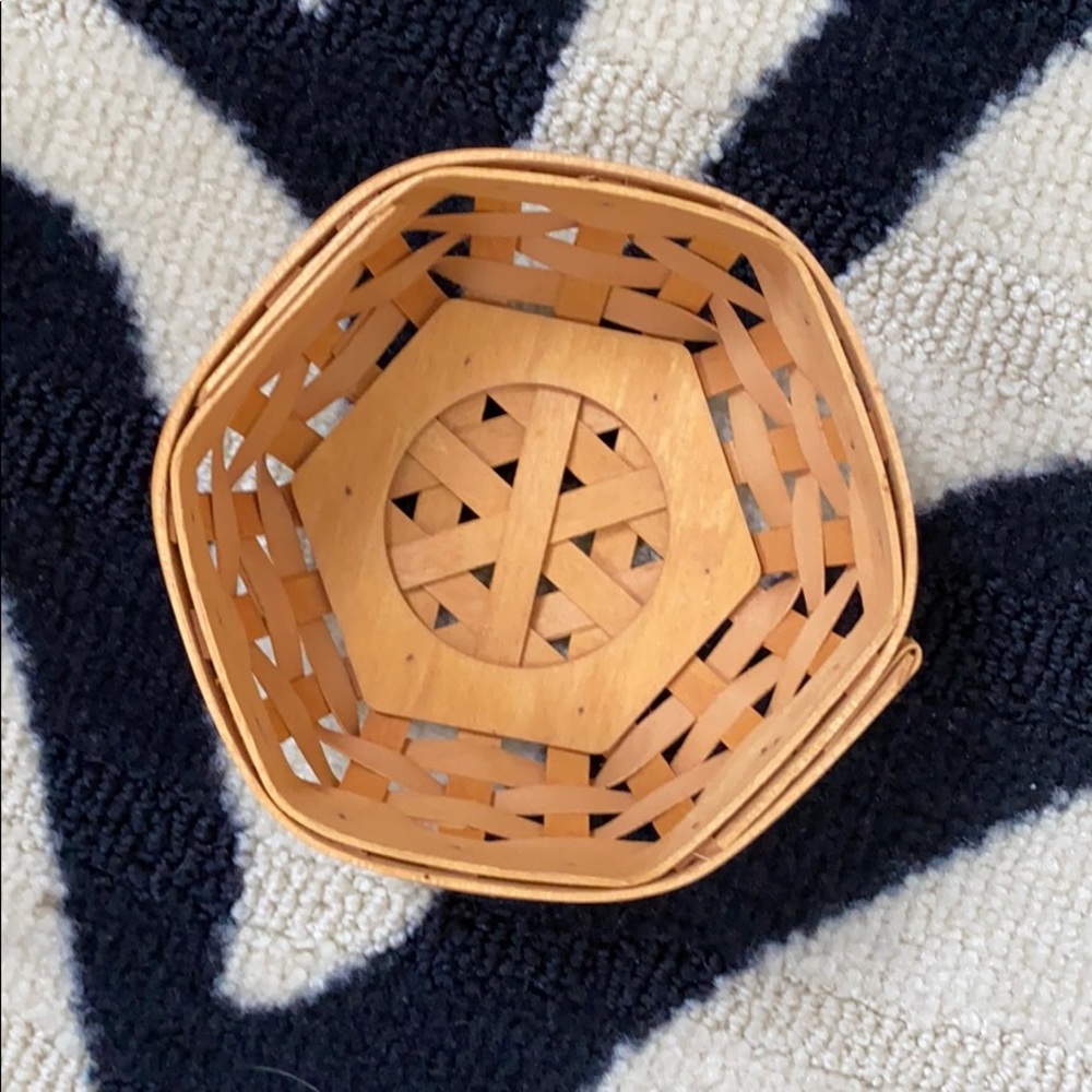 Longaberger small star basket